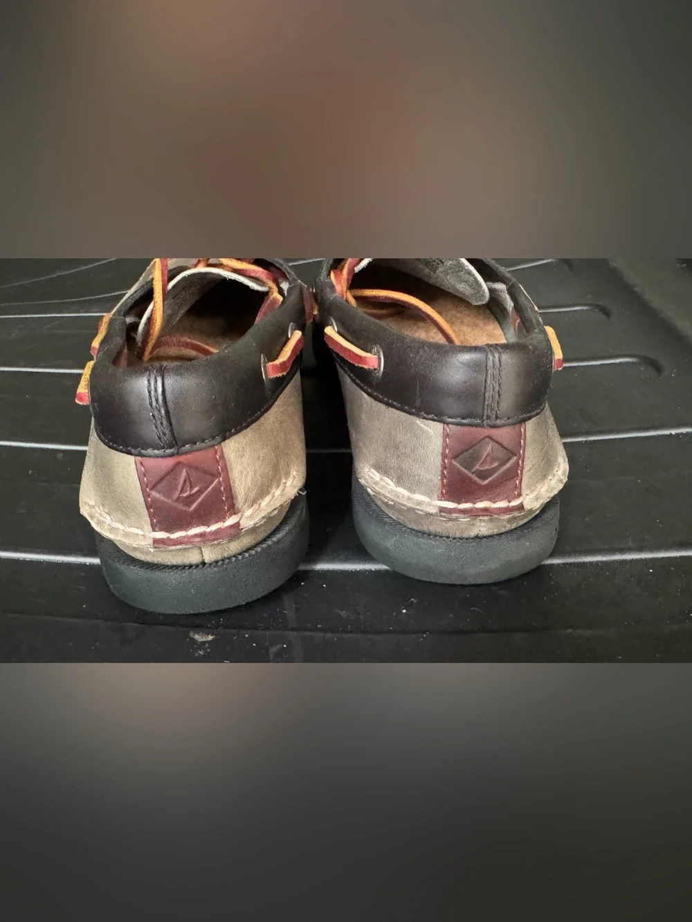 Sperry Two-Tone Brown and Tan Men's Boat Shoes